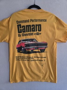 Chevrolet Camaro Tshirt Size M By Chemistry